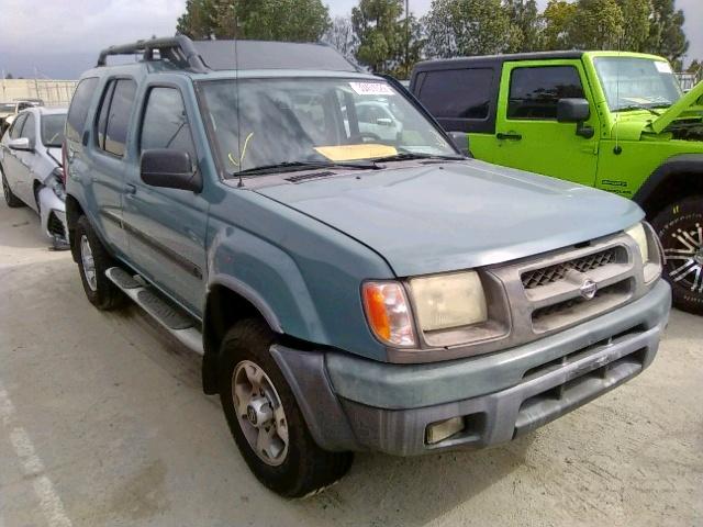 5N1ED28T61C514029 - 2001 NISSAN XTERRA XE BLUE photo 1