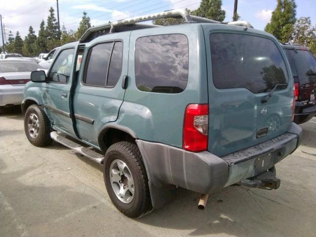 5N1ED28T61C514029 - 2001 NISSAN XTERRA XE BLUE photo 3