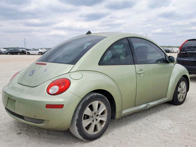 3VWPW31C68M507370 - 2008 VOLKSWAGEN NEW BEETLE მწვანე ფოტო 4