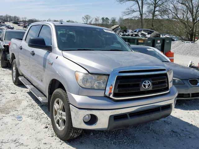 5TFEY5F19CX127238 - 2012 TOYOTA TUNDRA CRE SILVER photo 1