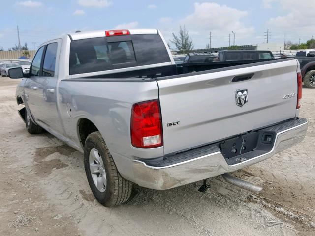 1C6RR7TT0KS596382 - 2019 RAM 1500 CLASS SILVER photo 3