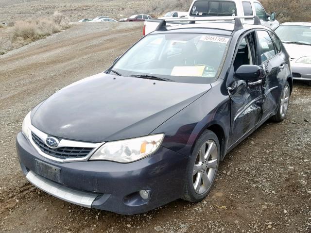 JF1GH63699H821497 - 2009 SUBARU IMPREZA OU BLACK photo 2