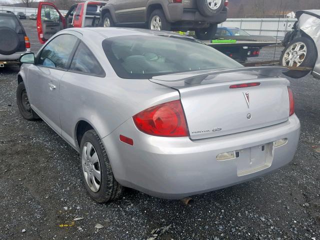 1G2AL15F177219621 - 2007 PONTIAC G5 SILVER photo 3