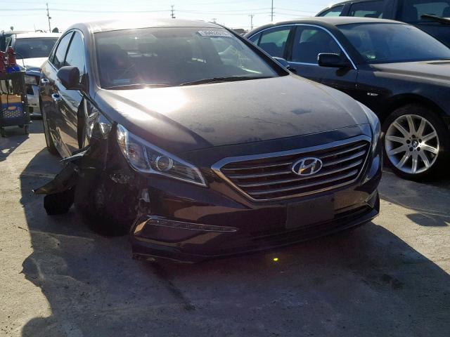 5NPE34AF6FH013662 - 2015 HYUNDAI SONATA SPO BLACK photo 1