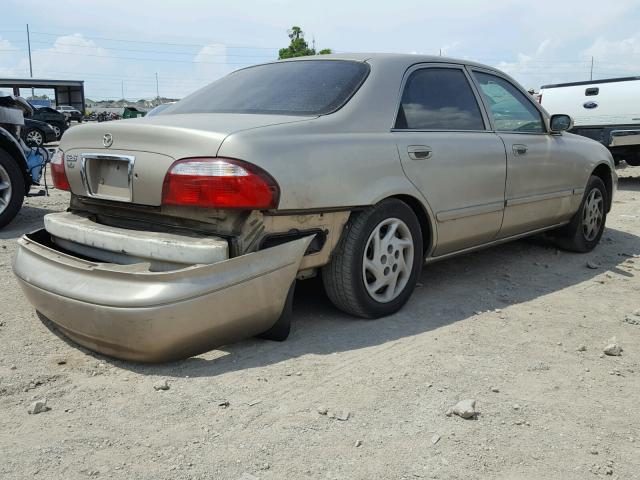 1YVGF22C3Y5114101 - 2000 MAZDA 626 ES SILVER photo 4