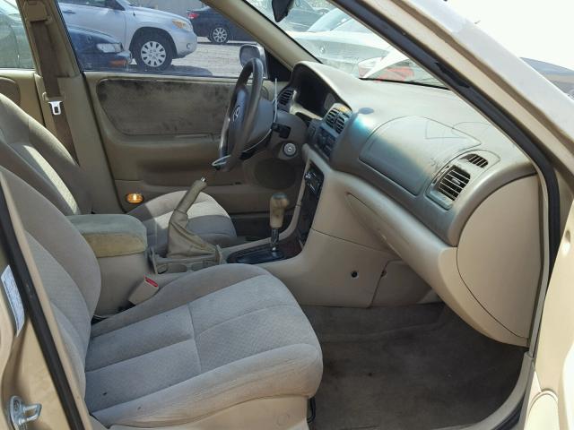 1YVGF22C3Y5114101 - 2000 MAZDA 626 ES SILVER photo 5