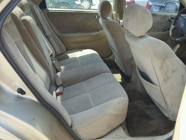 1YVGF22C3Y5114101 - 2000 MAZDA 626 ES SILVER photo 6