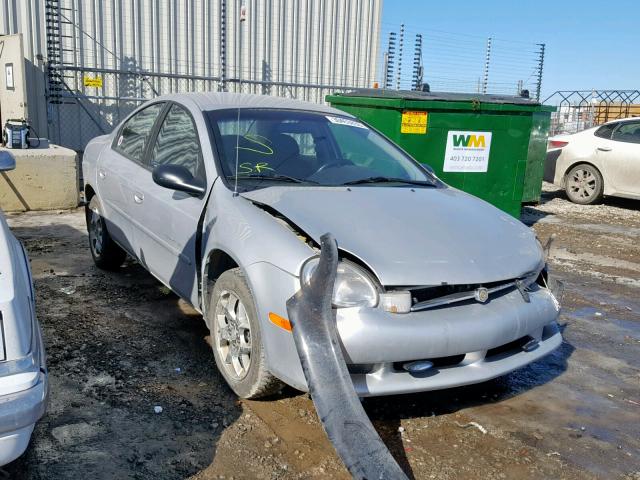 1C3ES46C01D232329 - 2001 CHRYSLER NEON SILVER photo 1