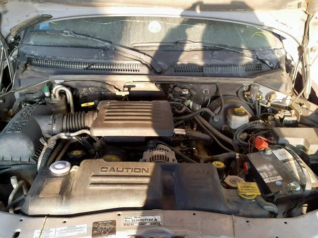 1B7GG2AN2YS647046 - 2000 DODGE DAKOTA QUA SILVER photo 7