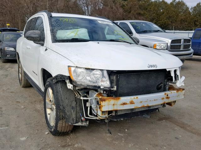 1J4NF4FB5BD275728 - 2011 JEEP COMPASS WHITE photo 1