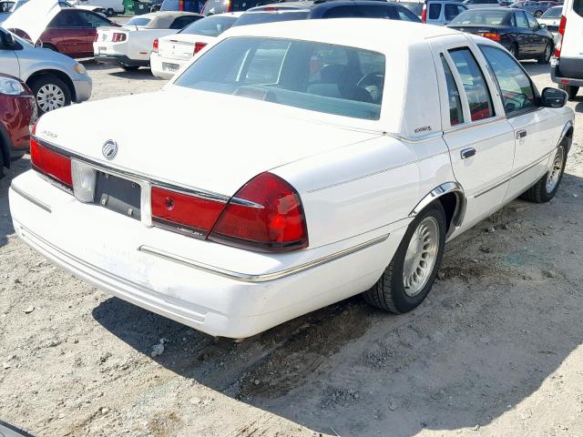 2MEFM75W6XX612248 - 1999 MERCURY GRAND MARQ WHITE photo 4