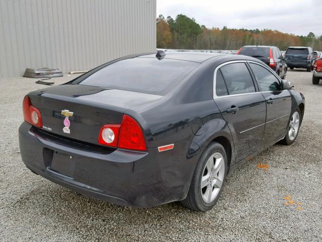 1G1ZB5E07CF155890 - 2012 CHEVROLET MALIBU LS შავი ფოტო 4