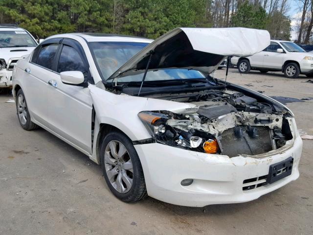 1HGCP36868A030487 - 2008 HONDA ACCORD EXL WHITE photo 1