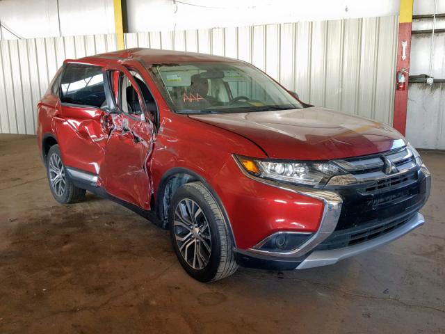 JA4AD2A37HZ058296 - 2017 MITSUBISHI OUTLANDER RED photo 1