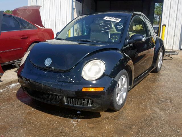 3VWRW31C07M510661 - 2007 VOLKSWAGEN NEW BEETLE შავი ფოტო 2