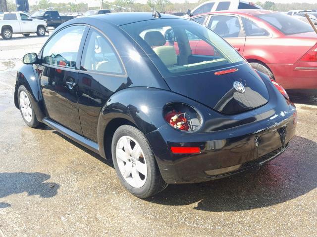 3VWRW31C07M510661 - 2007 VOLKSWAGEN NEW BEETLE შავი ფოტო 3