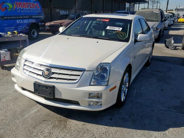 1G6DC67A350188257 - 2005 CADILLAC STS WHITE photo 2
