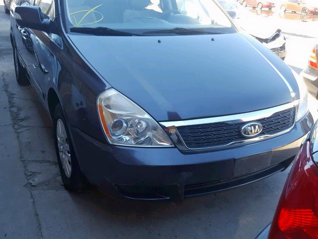 KNDMG4C70C6468809 - 2012 KIA SEDONA LX BLACK photo 9