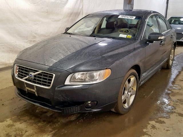 YV1AH992891101598 - 2009 VOLVO S80 T6 BLUE photo 2