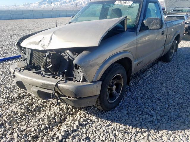 1GCCS14571K140524 - 2001 CHEVROLET S TRUCK S10  photo 2