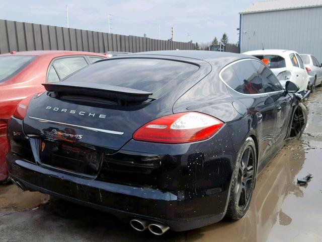 WP0AB2A72BL062622 - 2011 PORSCHE PANAMERA S BLACK photo 4