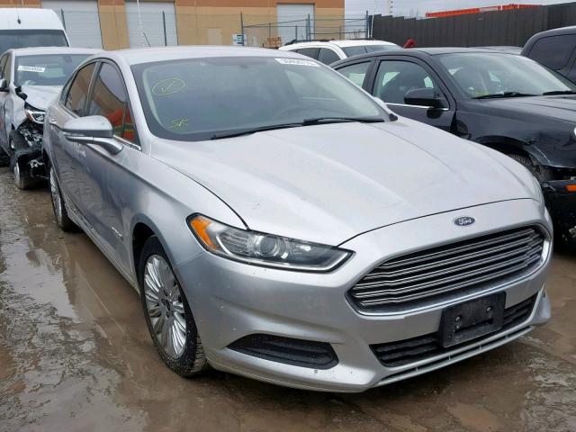 3FA6P0LU2DR373914 - 2013 FORD FUSION SE WHITE photo 1