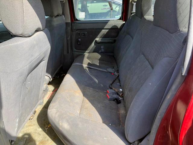 1N6ED27Y64C460668 - 2004 NISSAN FRONTIER C RED photo 6