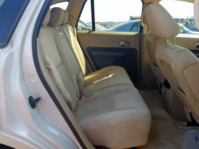 2FMDK36C67BB55249 - 2007 FORD EDGE SE BEIGE photo 6