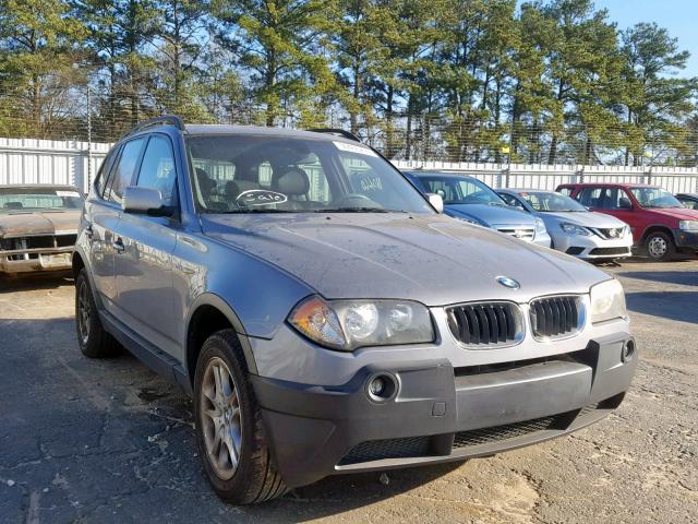 WBXPA73424WB23746 - 2004 BMW X3 2.5I GRAY photo 1