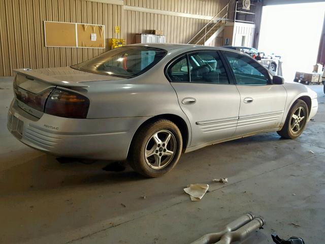 1G2HX54K324149560 - 2002 PONTIAC BONNEVILLE SILVER photo 4