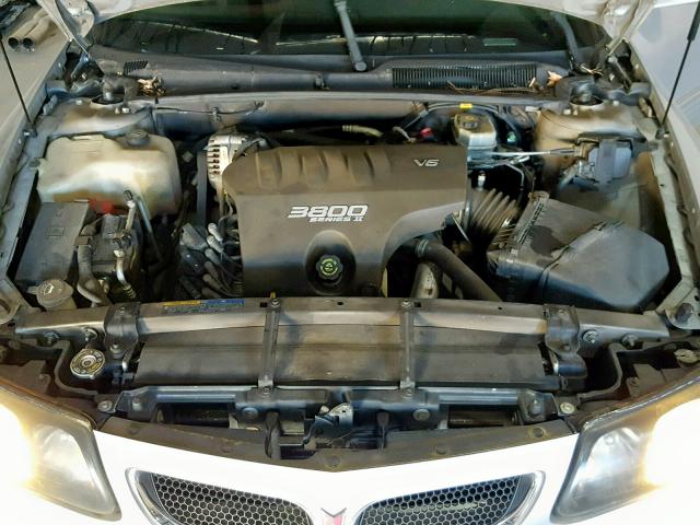 1G2HX54K324149560 - 2002 PONTIAC BONNEVILLE SILVER photo 7