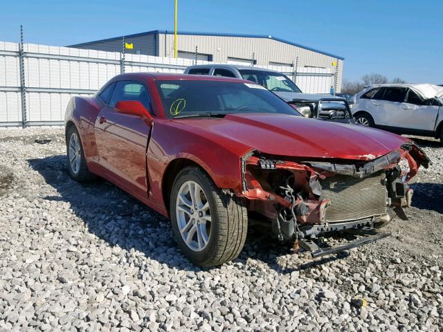 2G1FA1E3XE9220316 - 2014 CHEVROLET CAMARO LS RED photo 1