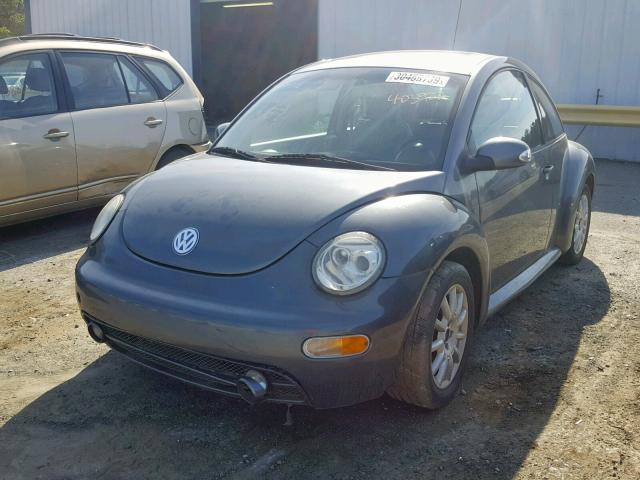 3VWCR31C15M403922 - 2005 VOLKSWAGEN NEW BEETLE Күміс фото 2