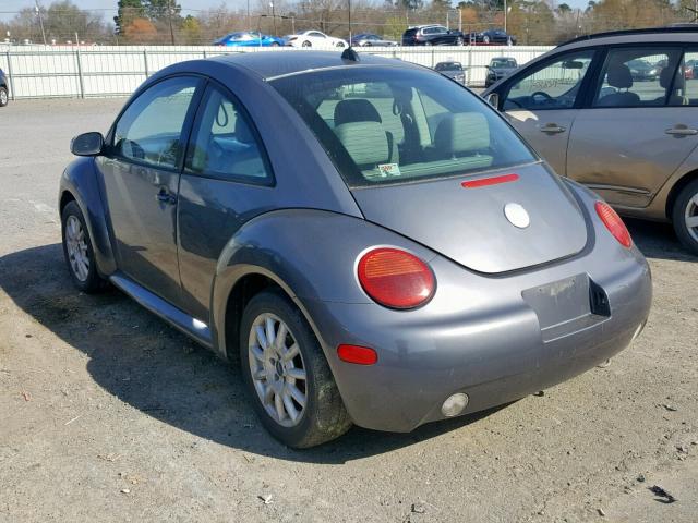 3VWCR31C15M403922 - 2005 VOLKSWAGEN NEW BEETLE Күміс фото 3