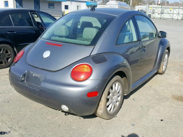 3VWCR31C15M403922 - 2005 VOLKSWAGEN NEW BEETLE Күміс фото 4