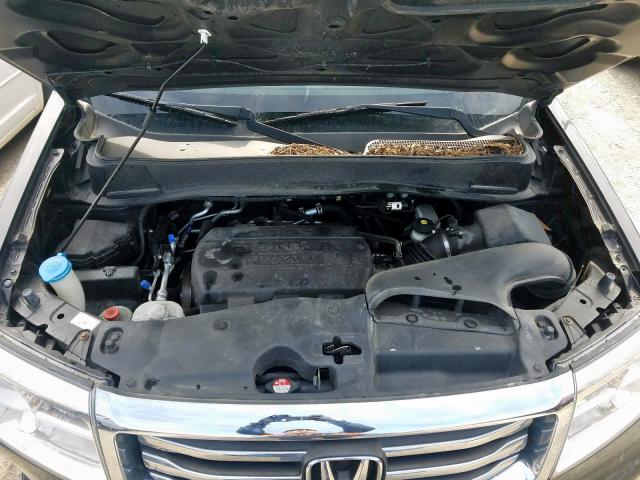 5FNYF4H21FB009640 - 2015 HONDA PILOT LX  photo 7