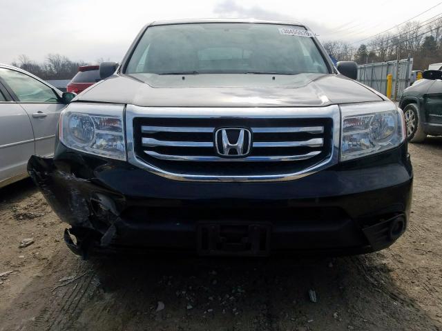 5FNYF4H21FB009640 - 2015 HONDA PILOT LX  photo 9