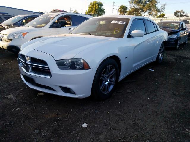 2C3CDXCT1DH542567 - 2013 DODGE CHARGER R/T  photo 2