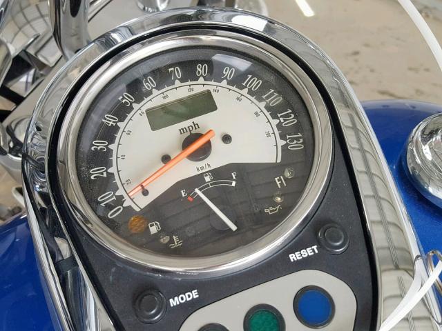 JKAVN2C137A001424 - 2007 KAWASAKI VN900 C BLUE photo 8