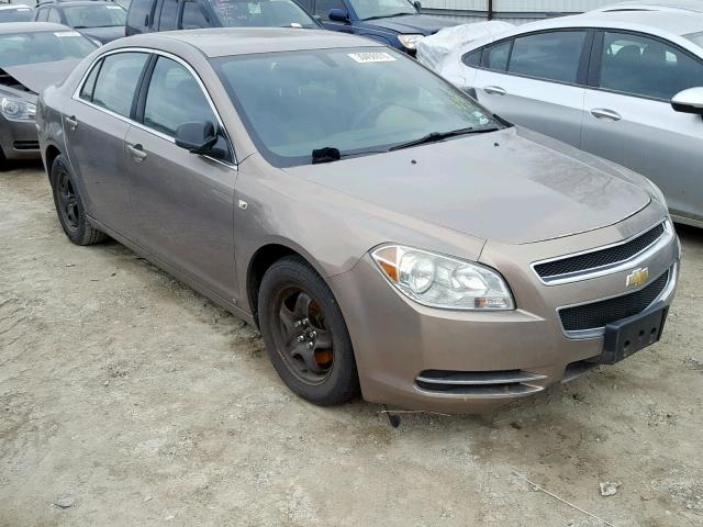 1G1ZG57B68F164944 - 2008 CHEVROLET MALIBU LS BEIGE photo 1