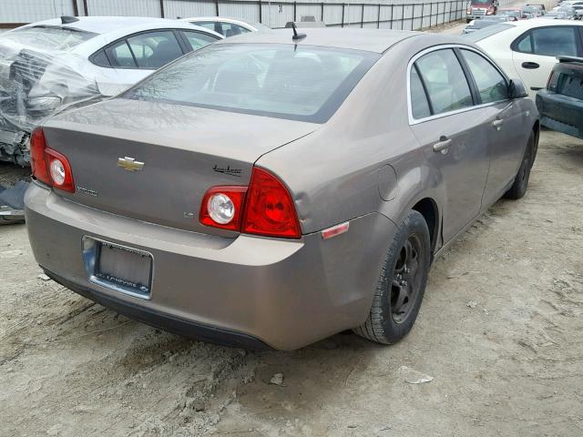 1G1ZG57B68F164944 - 2008 CHEVROLET MALIBU LS BEIGE photo 4