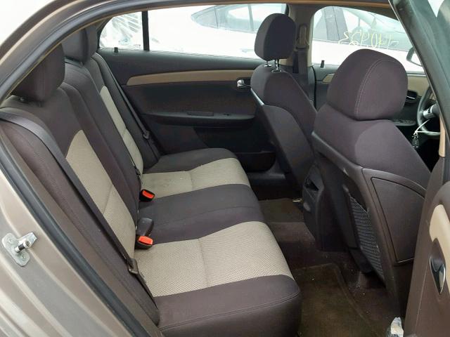 1G1ZG57B68F164944 - 2008 CHEVROLET MALIBU LS BEIGE photo 6