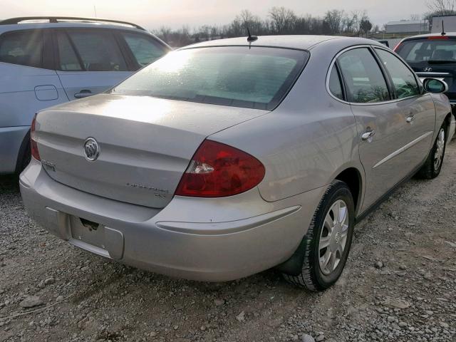 2G4WC582471178492 - 2007 BUICK LACROSSE C SILVER photo 4