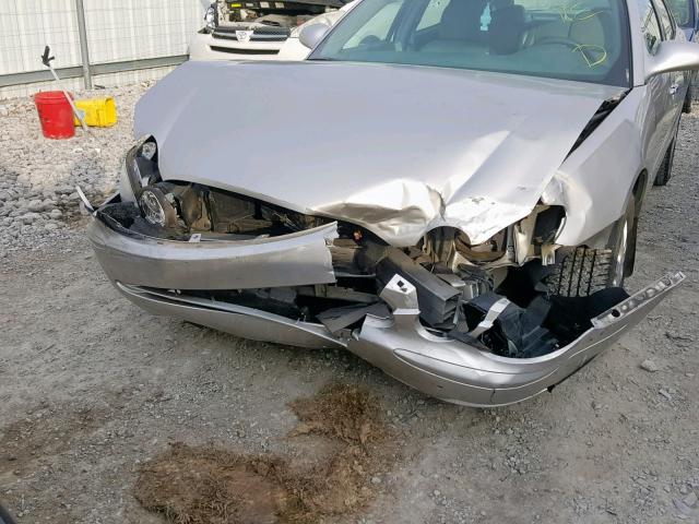2G4WC582471178492 - 2007 BUICK LACROSSE C SILVER photo 9
