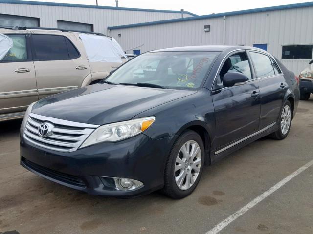 4T1BK3DB4CU442840 - 2012 TOYOTA AVALON BAS BLACK photo 2
