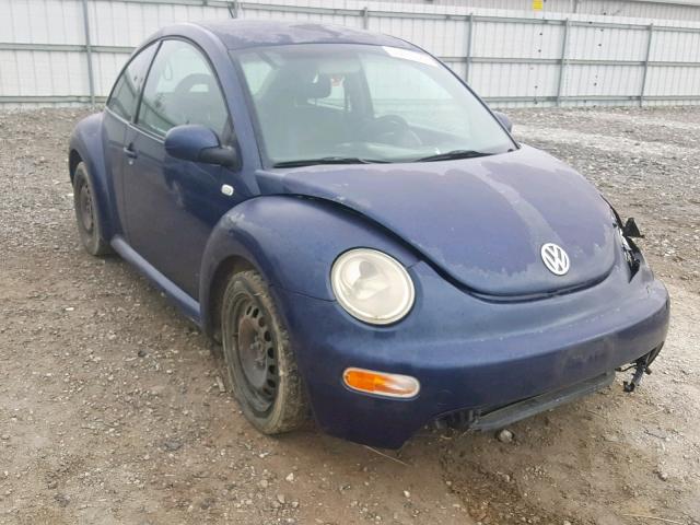 3VWCP21C81M469328 - 2001 VOLKSWAGEN NEW BEETLE ლურჯი ფოტო 1