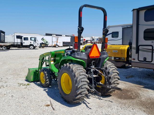 1P0300EXCJX051094 - 2018 JOHN DEERE 3025E GREEN photo 3