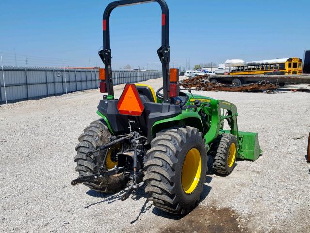 1P0300EXCJX051094 - 2018 JOHN DEERE 3025E GREEN photo 4