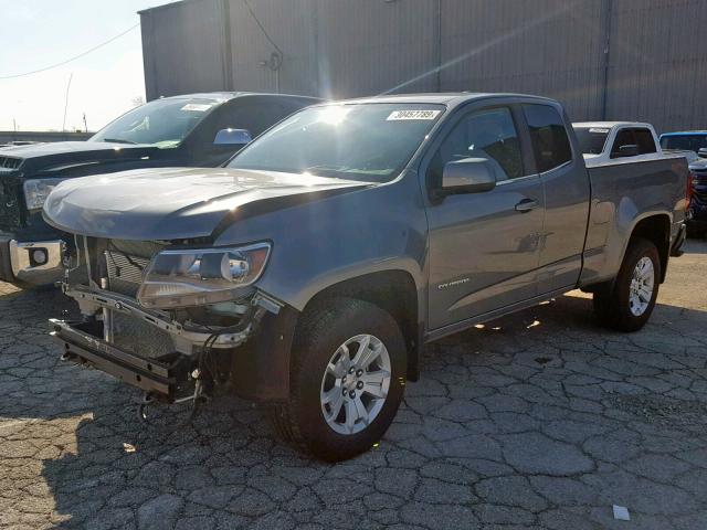 1GCHTCEN1J1274349 - 2018 CHEVROLET COLORADO L GRAY photo 2