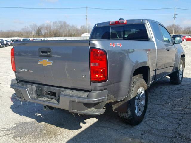 1GCHTCEN1J1274349 - 2018 CHEVROLET COLORADO L GRAY photo 4